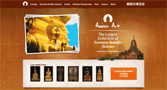 Desktop Screenshot of burmese-buddhas.com